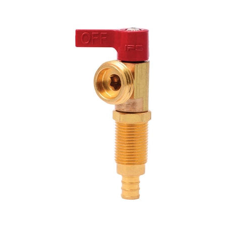 Sharkbite SharkBite 1/2 in. PEX Barb Brass Washing Machine Valve 24998A